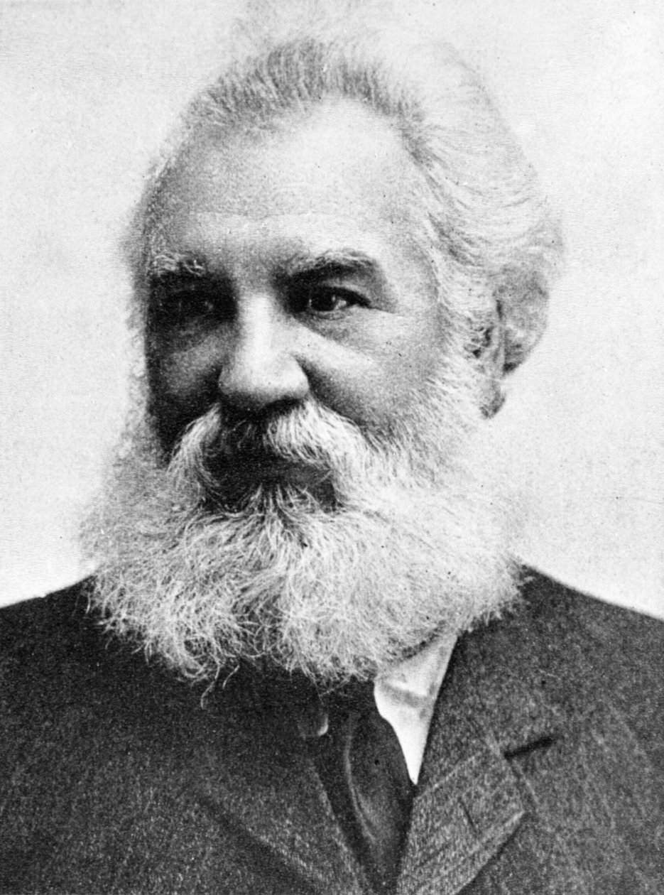 Alexander Graham Bell 1847-1922, americký vynálezce narozený ve Skotsku, 1907 od Unbekannt