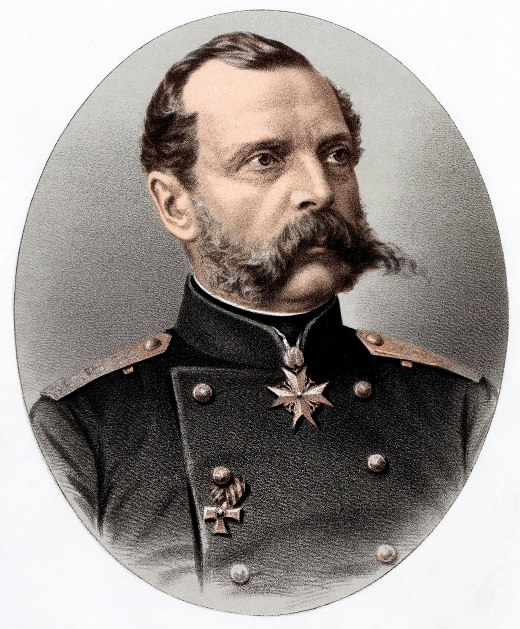 Alexander II 1818-1881, ruský car od roku 1855, c1880 od Unbekannt