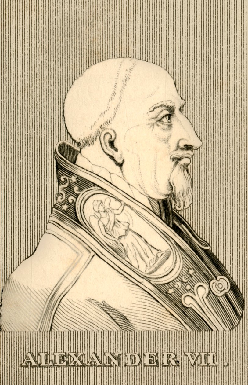 Alexander VII, 1599-1667, 1830. od Unbekannt