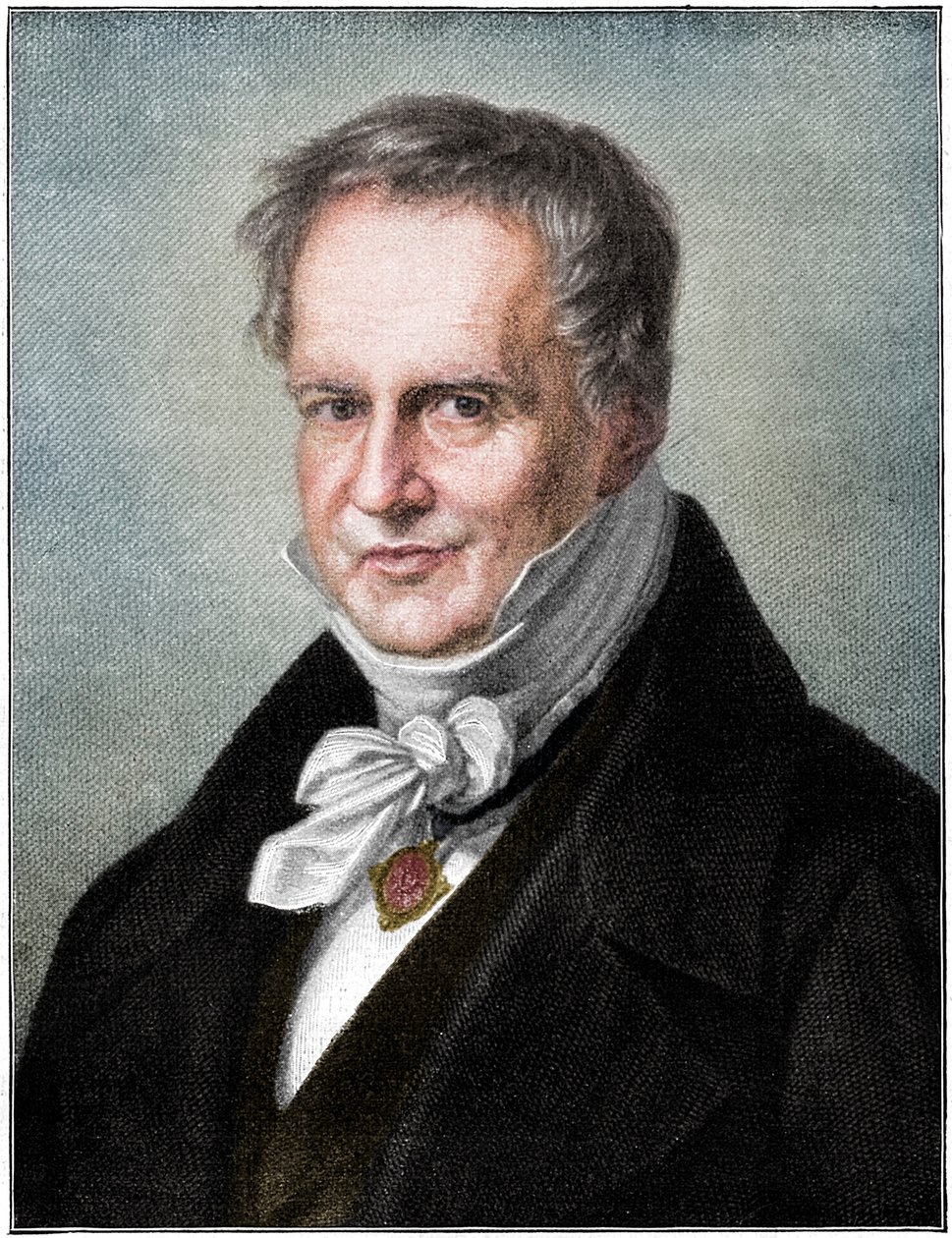 Alexander von Humboldt, pruský přírodovědec a cestovatel, 1900 od Unbekannt