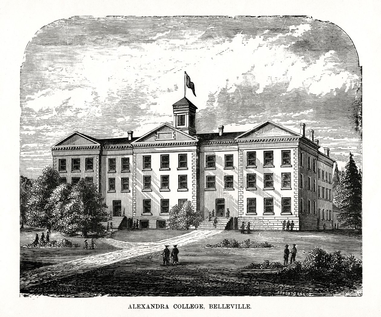 Alexandra College, Belleville, Ontario, Kanada, 19. století od Unbekannt
