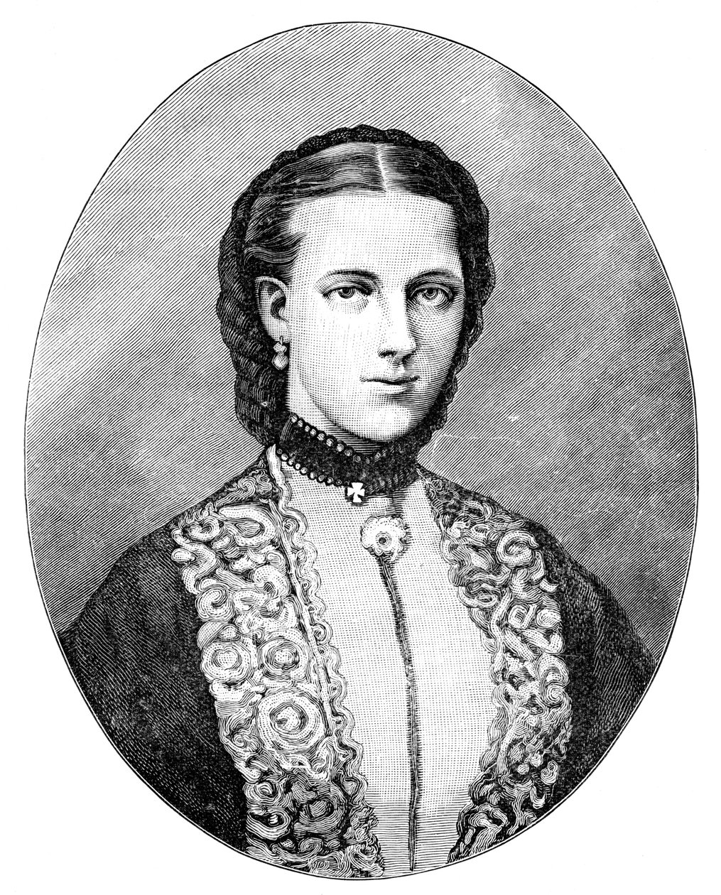 Alexandra, princezna z Walesu, konec 19. století od Unbekannt
