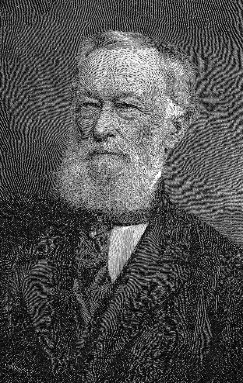 Alfred Krupp, německý průmyslník a výrobce zbraní, 1886 od Unbekannt
