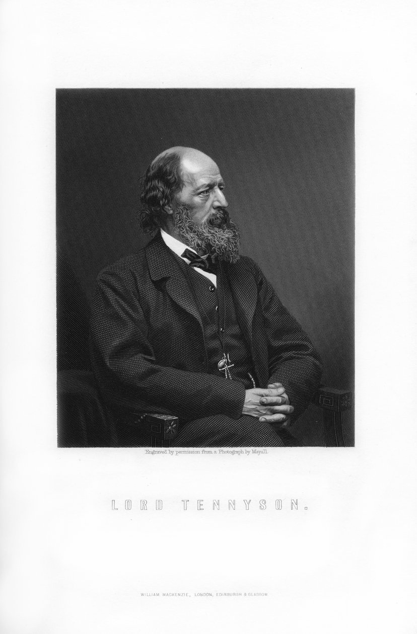 Alfred Tennyson, 1. baron Tennyson, laureát básníka Spojeného království, 1899 od Unbekannt