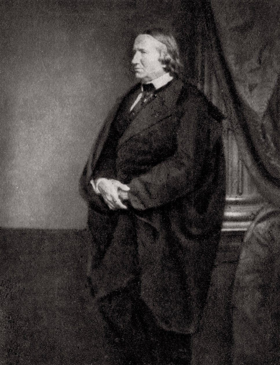 Alfred de Vigny , francouzský básník, dramatik a prozaik, 1862 od Unbekannt