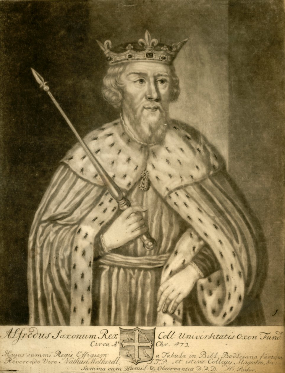 Alfréd Veliký, 1712. od Unbekannt