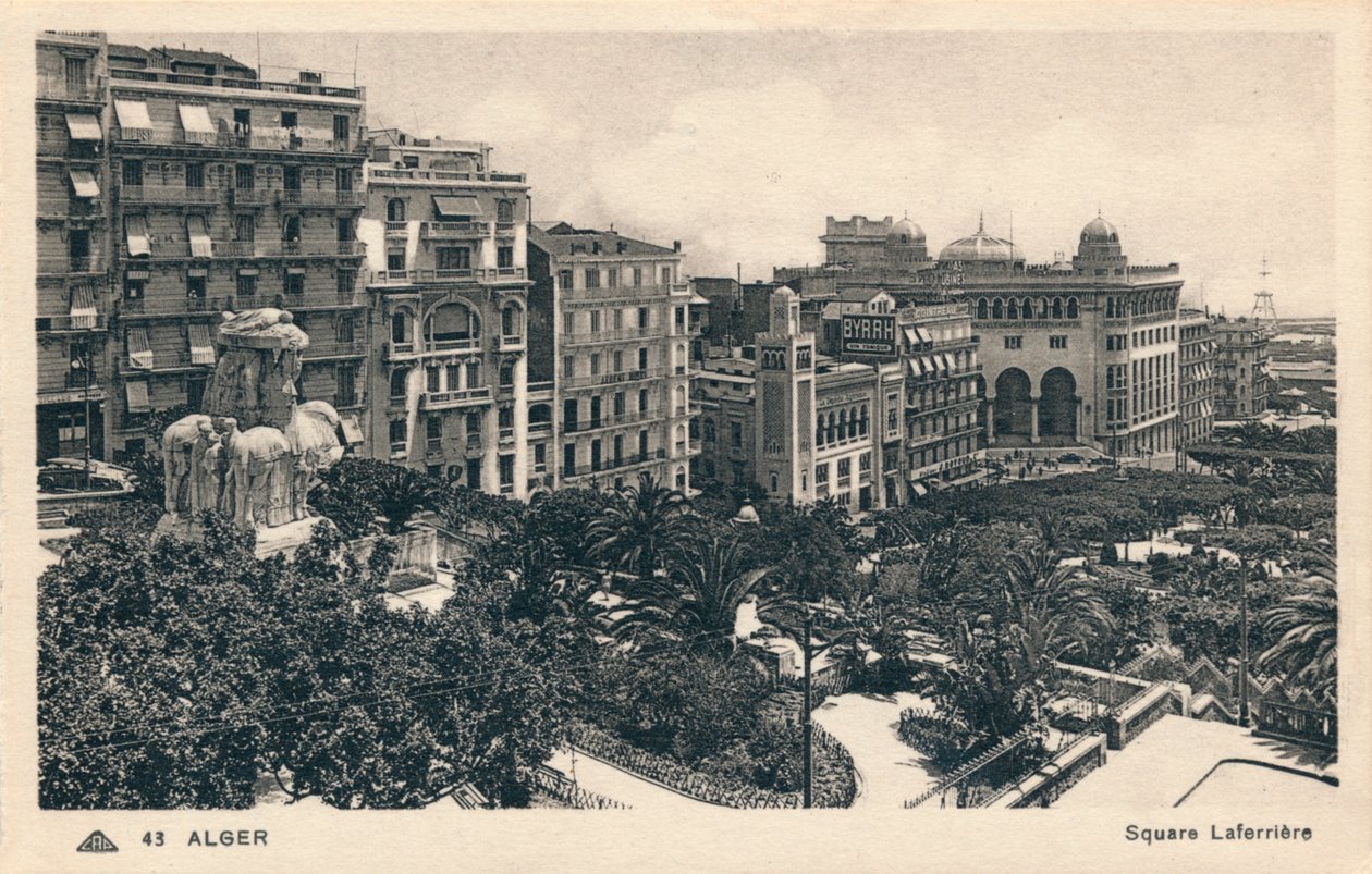 Alger - Square Laferriere, c1930 od Unbekannt
