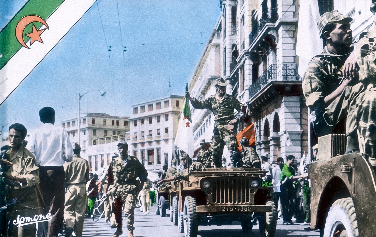 Nezávislost Alžírska na Francii, 1962 od Unbekannt