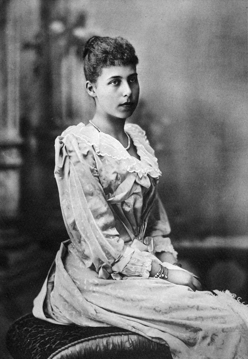 Alice Maud Mary, velkovévodkyně z Hesse-Darmstadt, 60. léta 19. století od Unbekannt