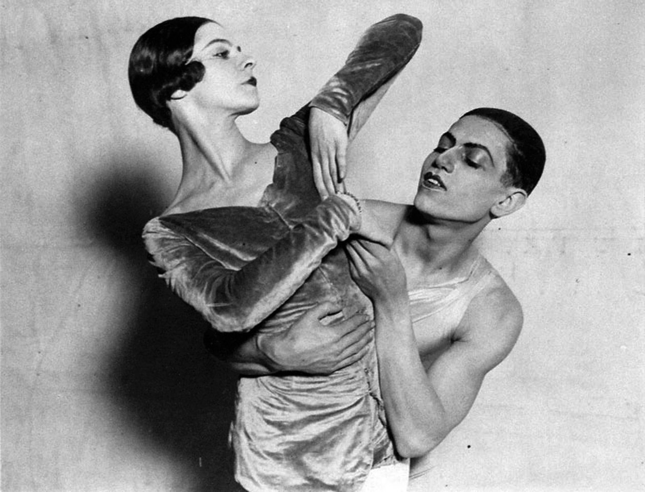 Alice Nikitina a Serge Lifar, ruští baletní tanečníci, 1924 od Unbekannt