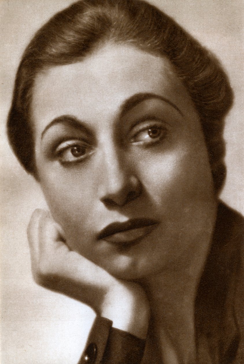 Aline MacMahon , americká herečka, 1933 od Unbekannt