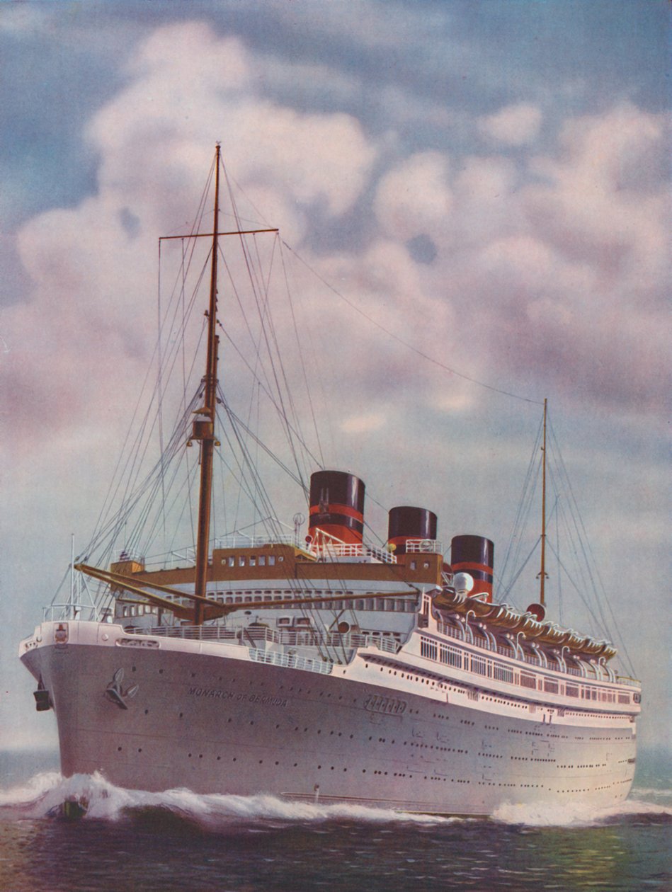 All Electric from Stem to Stern - The Monarch of Bermuda, 1937 od Unbekannt