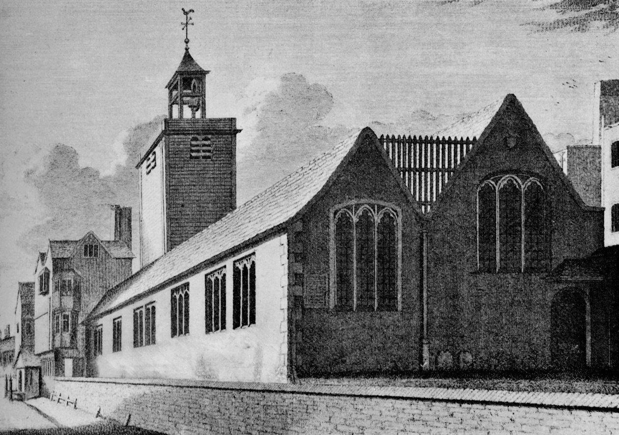 All Hallows Church, London Wall, City of London, c1901 1906 od Unbekannt