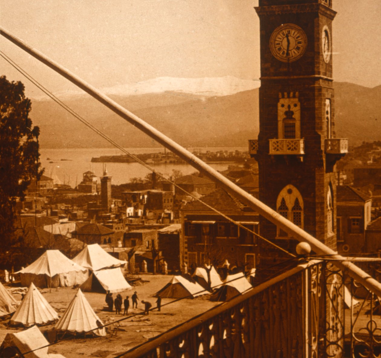 Spojenecký tábor, Thessaloniki, Řecko, c1914-c1918 od Unbekannt