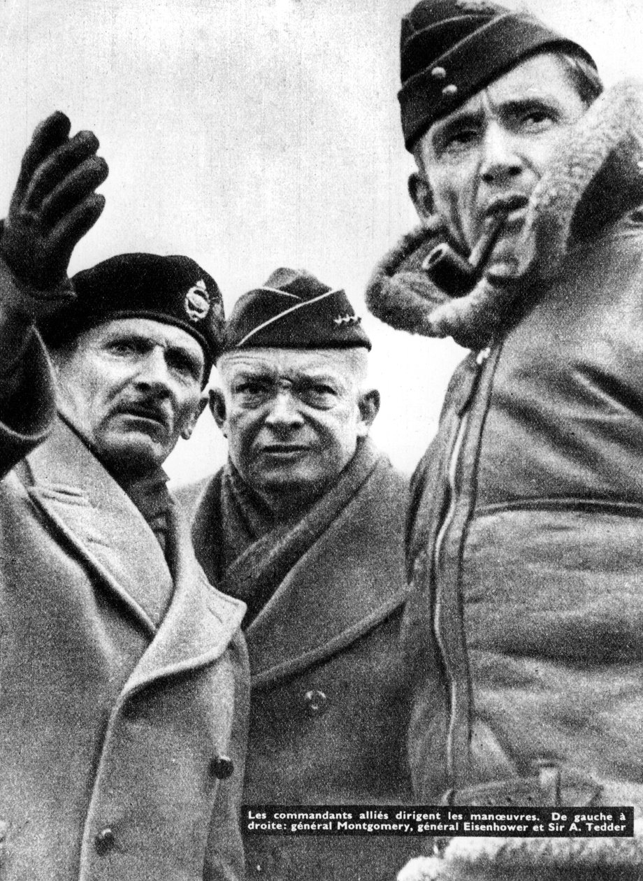 Spojenečtí velitelé ve Francii, 1944 od Unbekannt