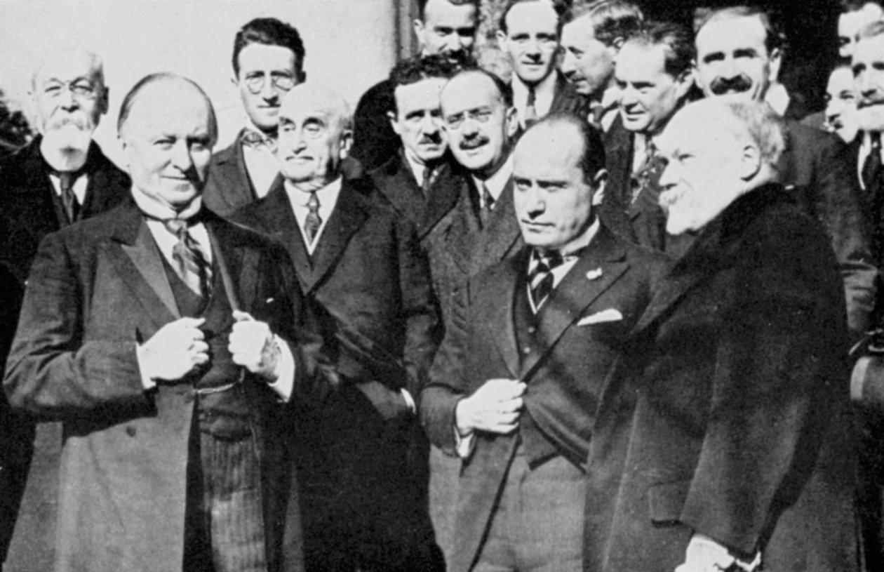 Zástupci spojenců na konferenci v Lausanne, 1922 od Unbekannt