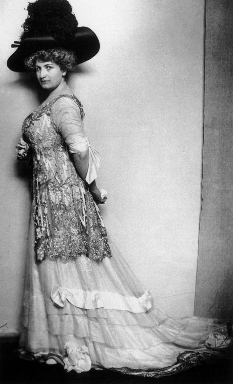 Alma Mahler, rakouská socialita a skladatelka, c1908 od Unbekannt