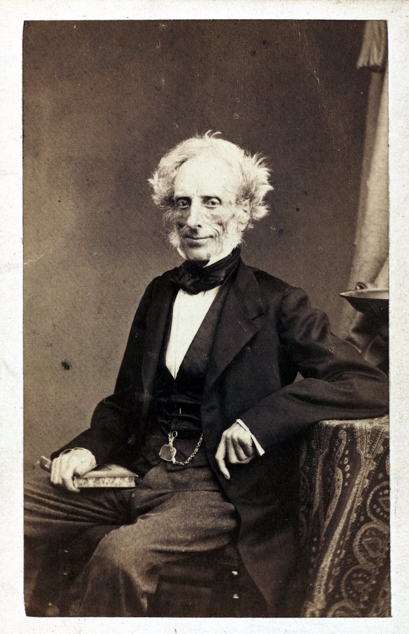 Alphonse de Brebisson, francouzský botanik, c 1863 od Unbekannt