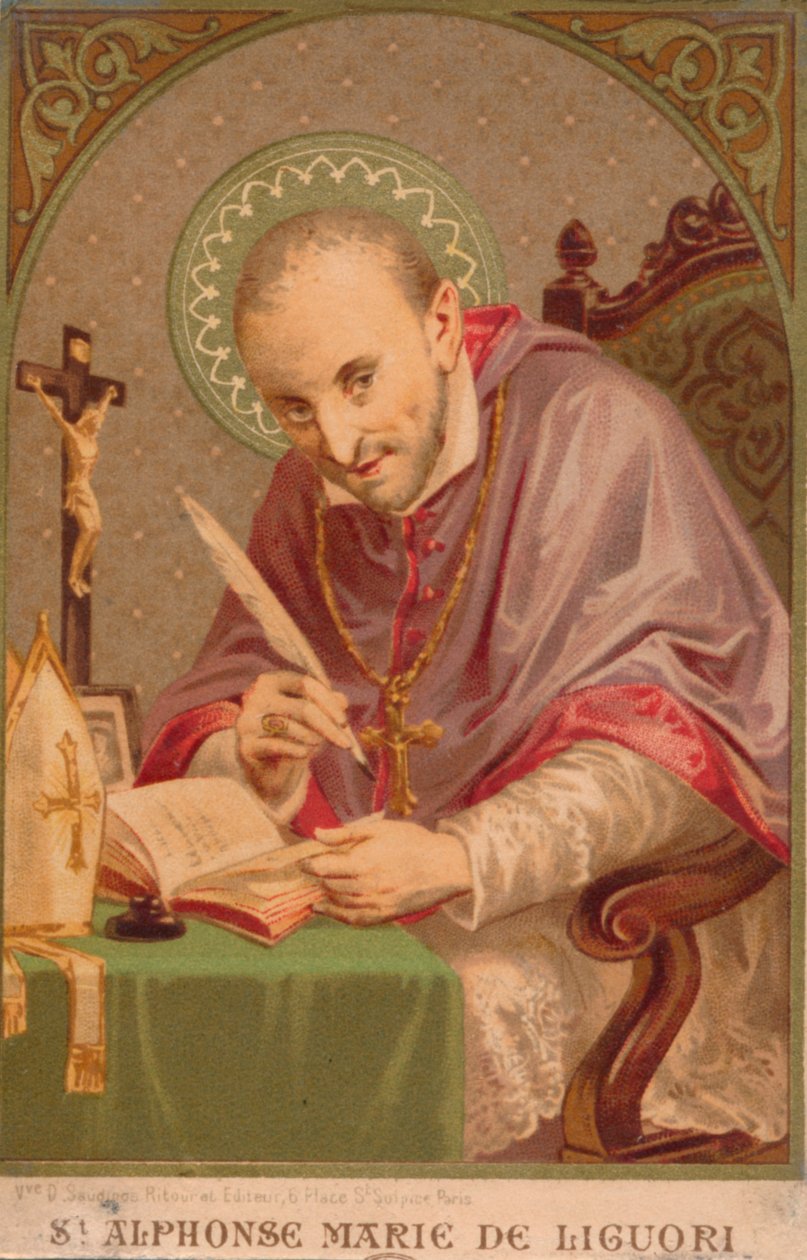 Alphonsus Maria de Liguori 1696-1787, kolem 1910 od Unbekannt