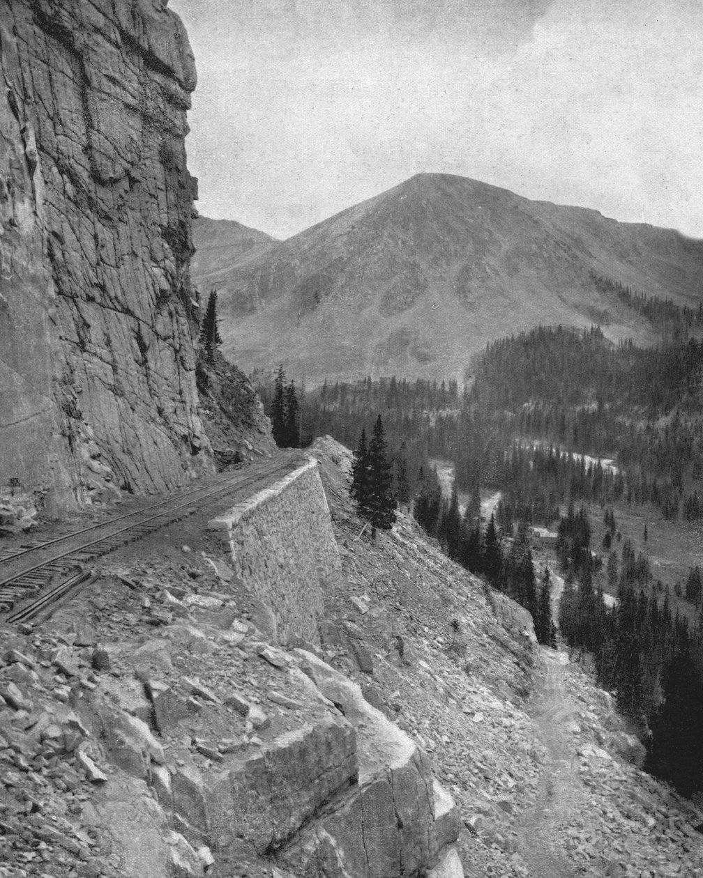 Alpský průsmyk, Colorado, USA, c1900. od Unbekannt
