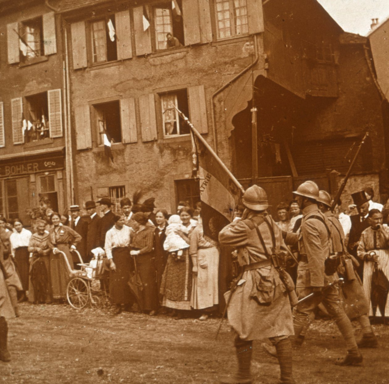 Alsasko je obsazeno, c1914-c1918 od Unbekannt