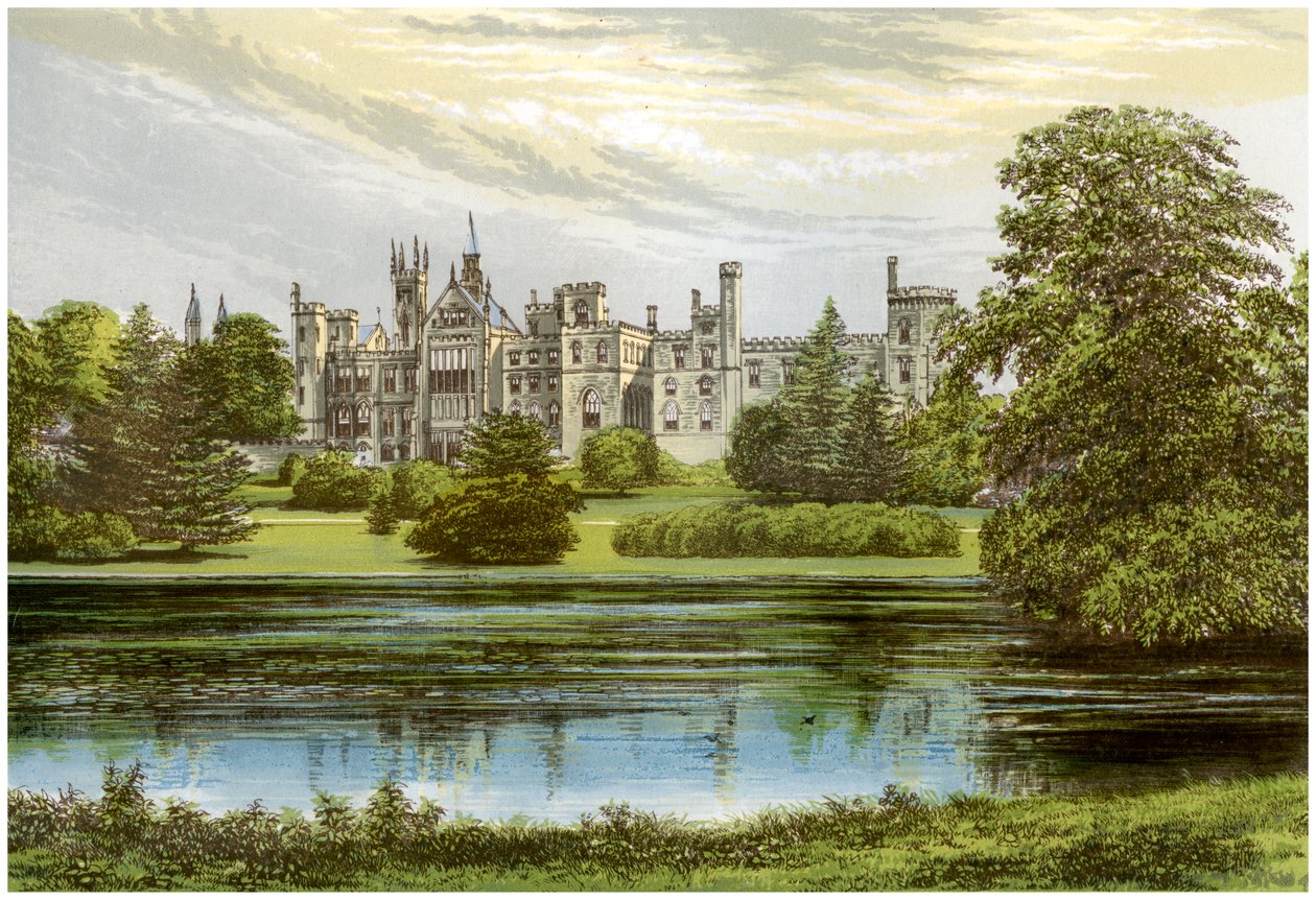 Alton Towers, Staffordshire, domov hraběte ze Shrewsbury, c1880 od Unbekannt