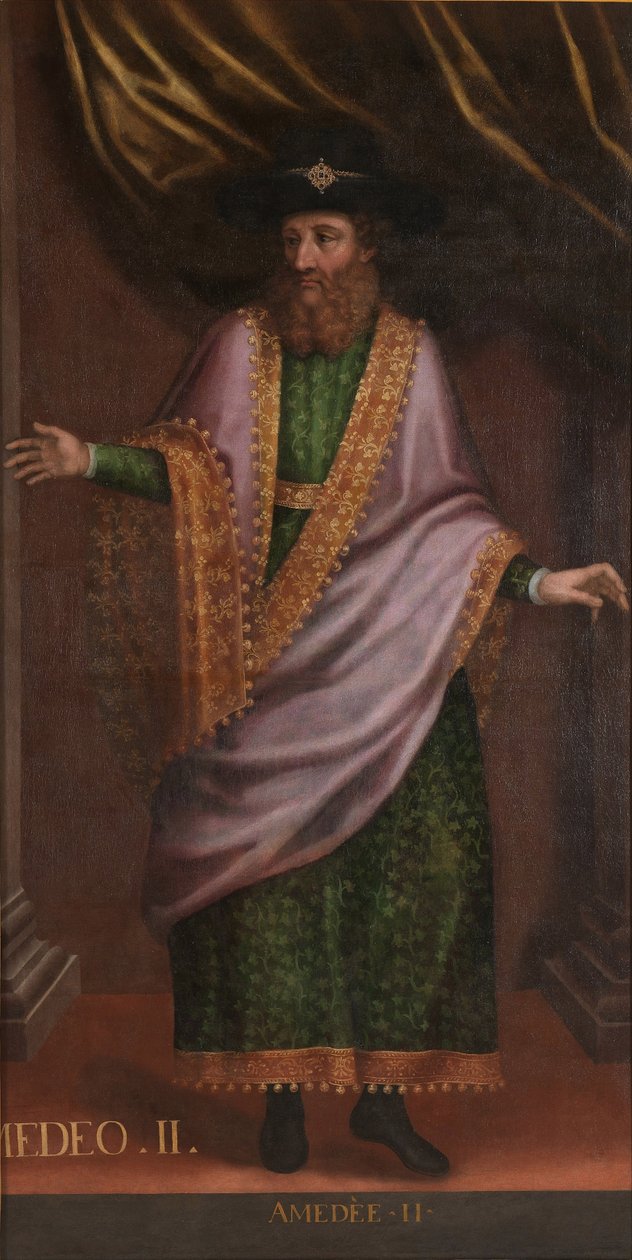 Amadeus II., hrabě Savojský od Unbekannt