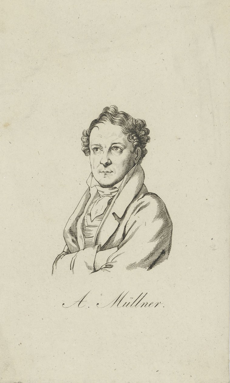 Amandus Gottfried Adolf Muellner 1774-1829, 1810-1820. od Unbekannt