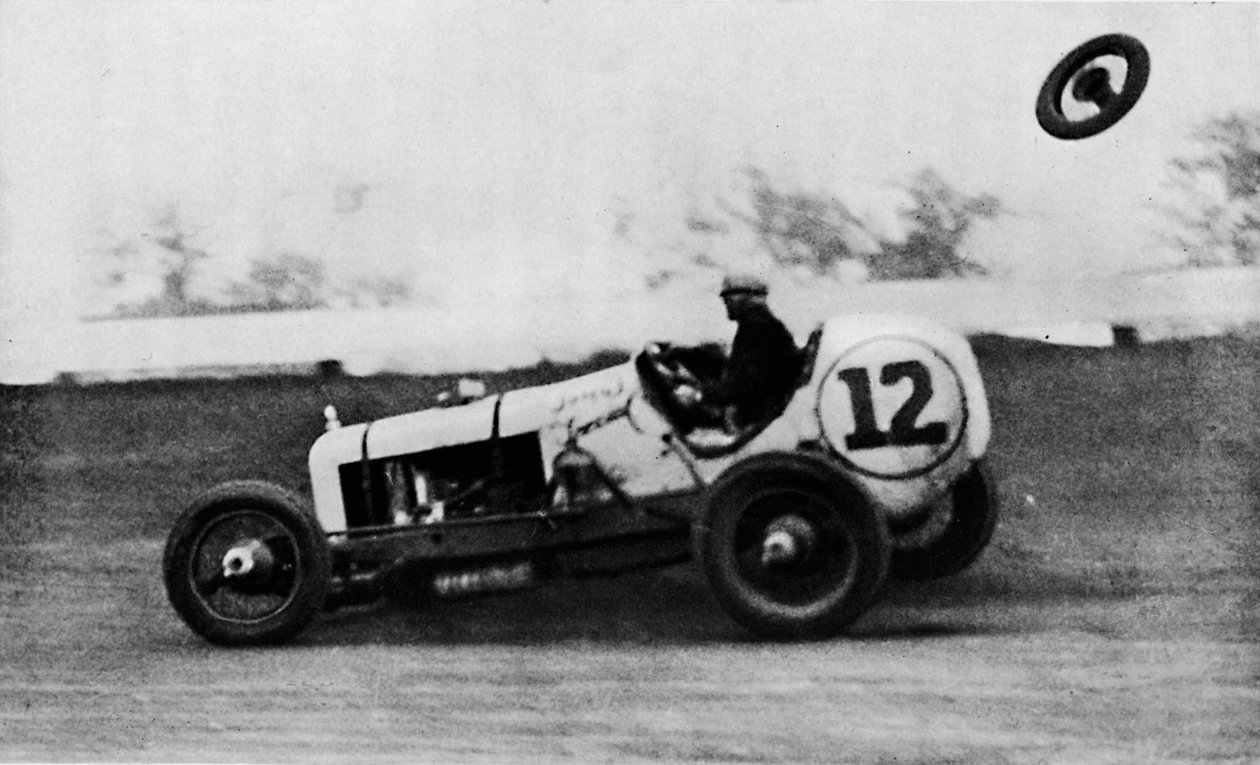 American Speedway Racing - Jack Ericson, otáčení na třech kolech, 1937 od Unbekannt