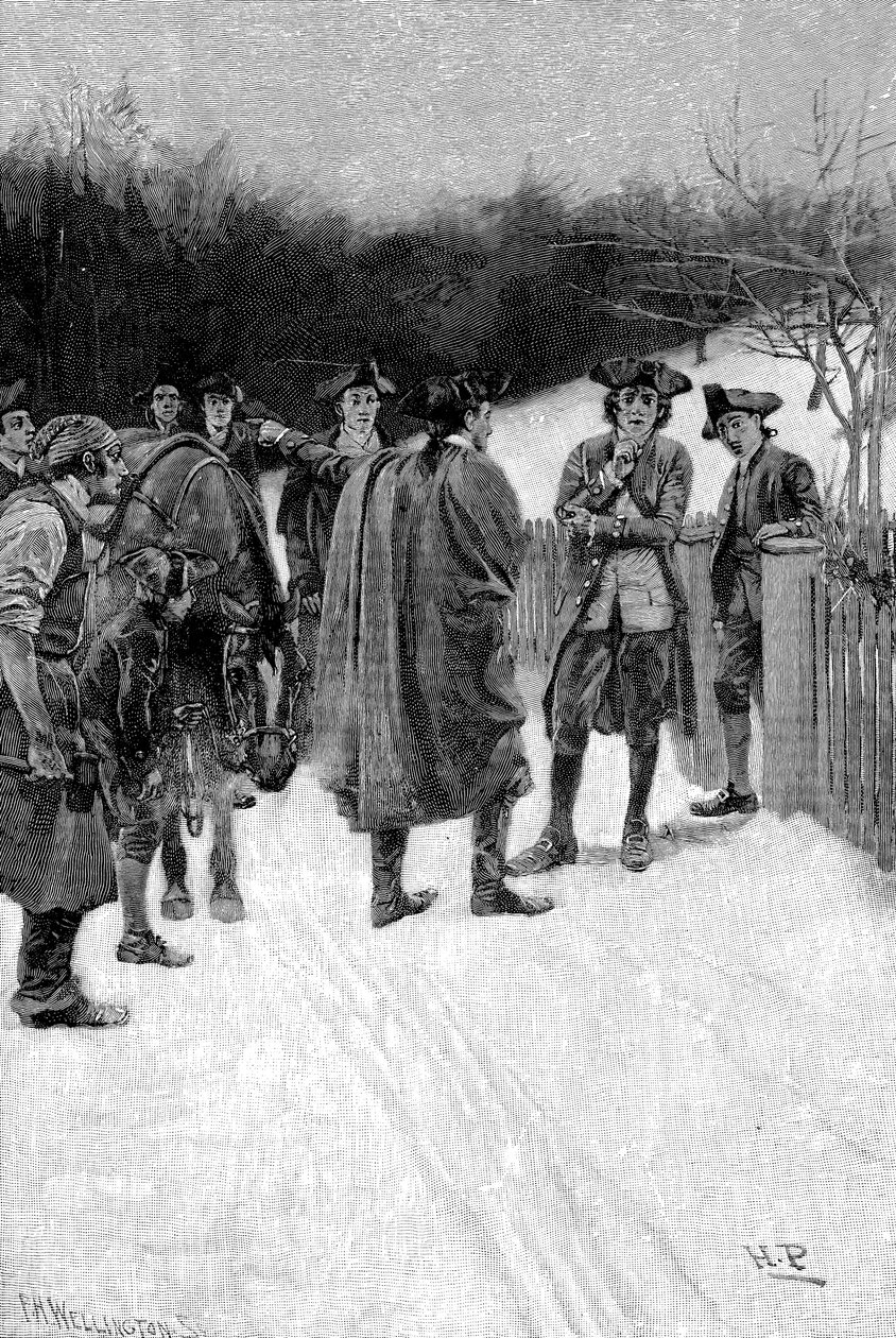 Americká válka za nezávislost, 1775 od Unbekannt