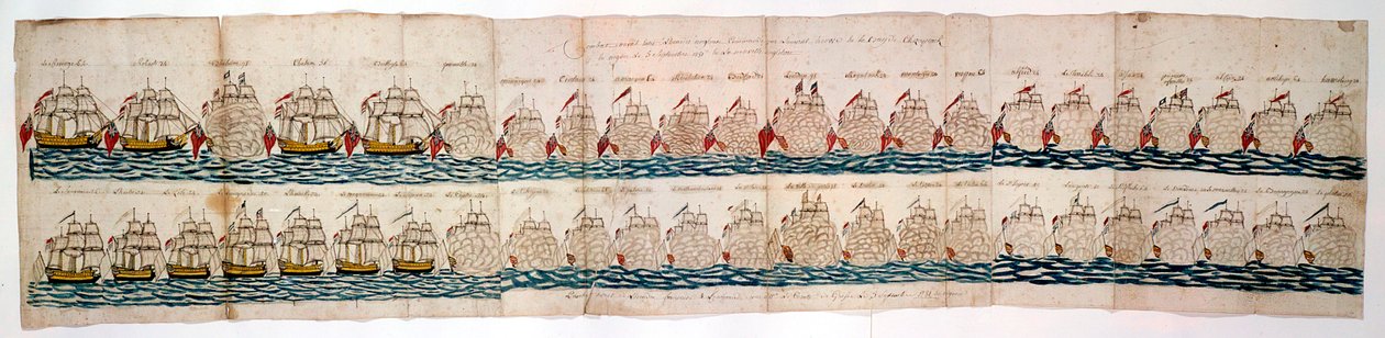Americká válka za nezávislost: Bitva o Yorktown, 1781 od Unbekannt