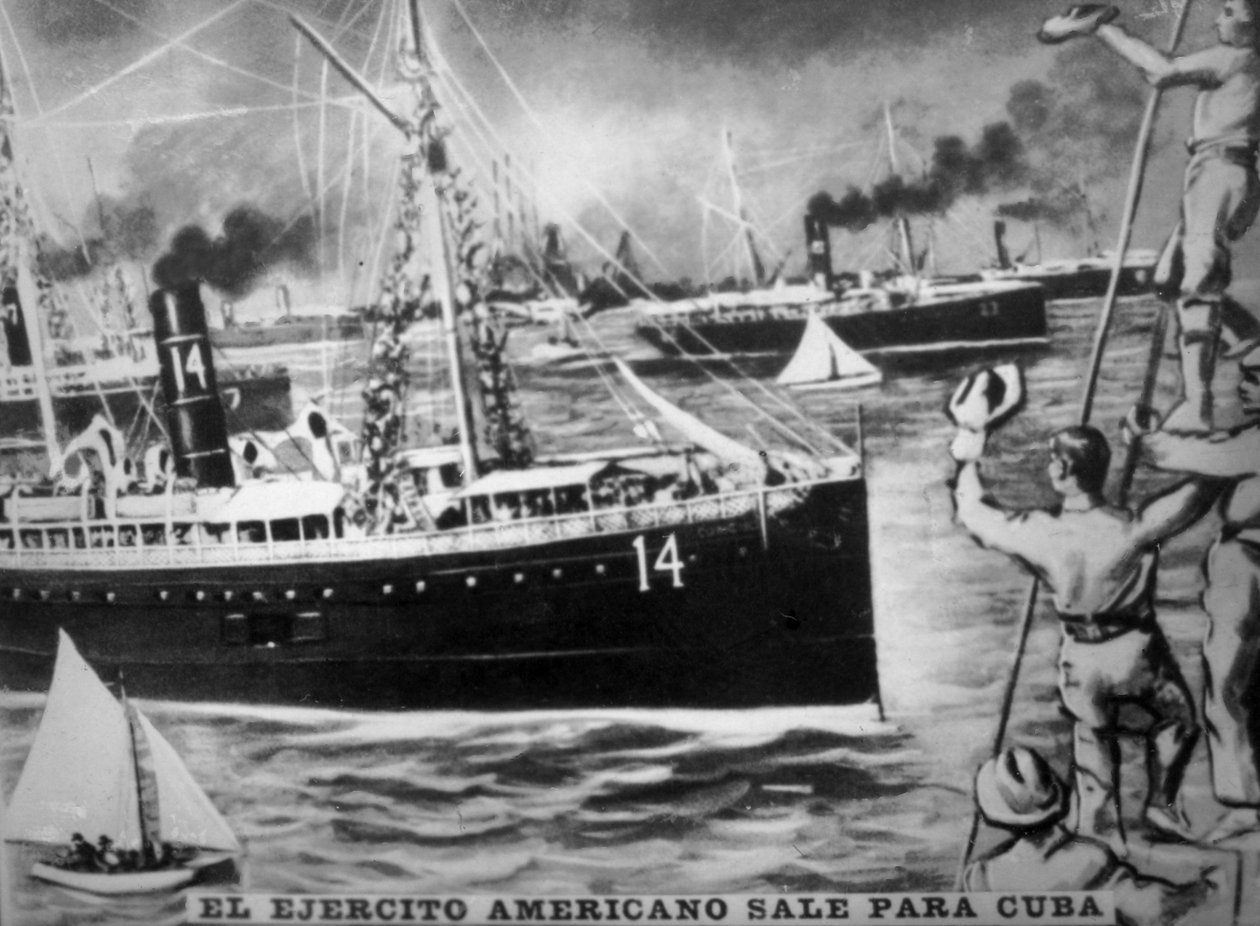 Americká armáda odjíždí na Kubu, 1898, 20. léta 20. století od Unbekannt