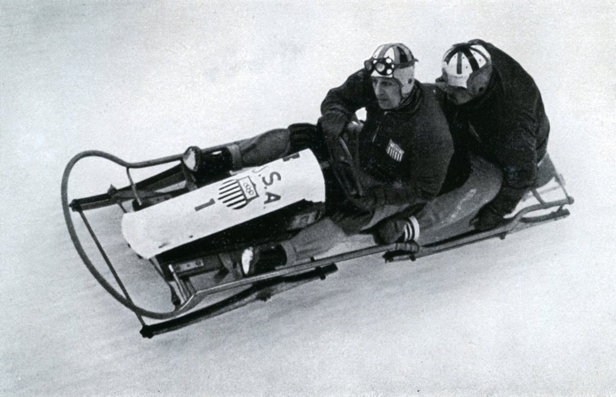 Americký dvoubobový tým, německé zimní olympijské hry, 1936 od Unbekannt