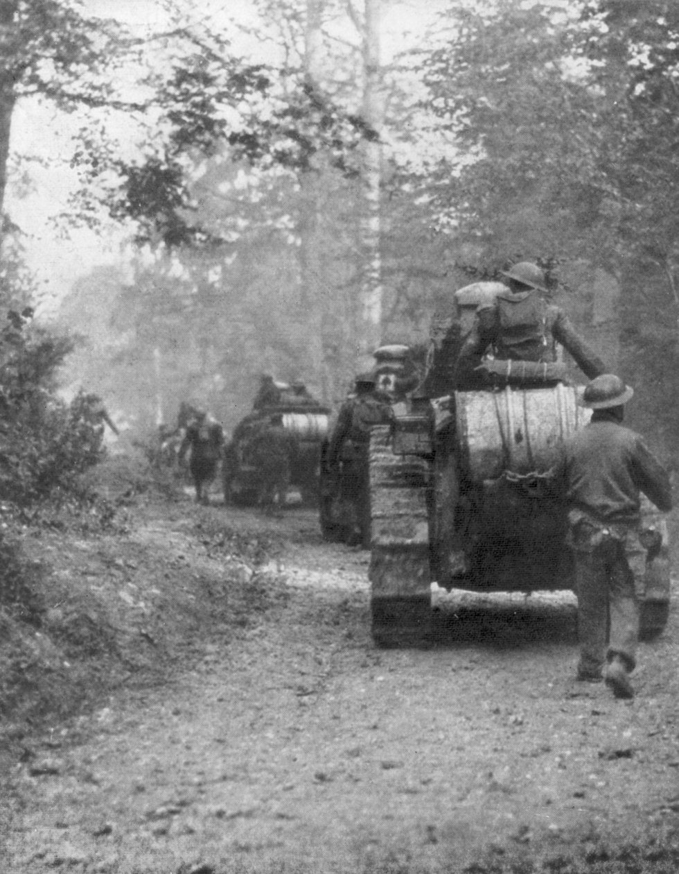 Američané se připravují na útok na Argonský les, Verdun, Francie, září 1918 od Unbekannt