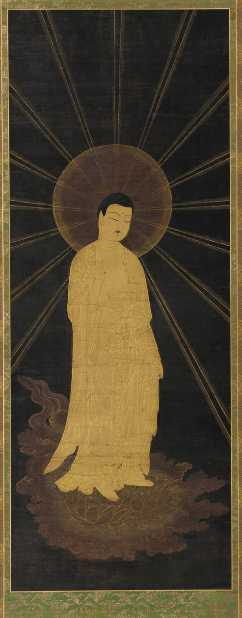 Amitabha Amida vítání duší v ráji, období Muromachi, 14.–15. století. od Unbekannt