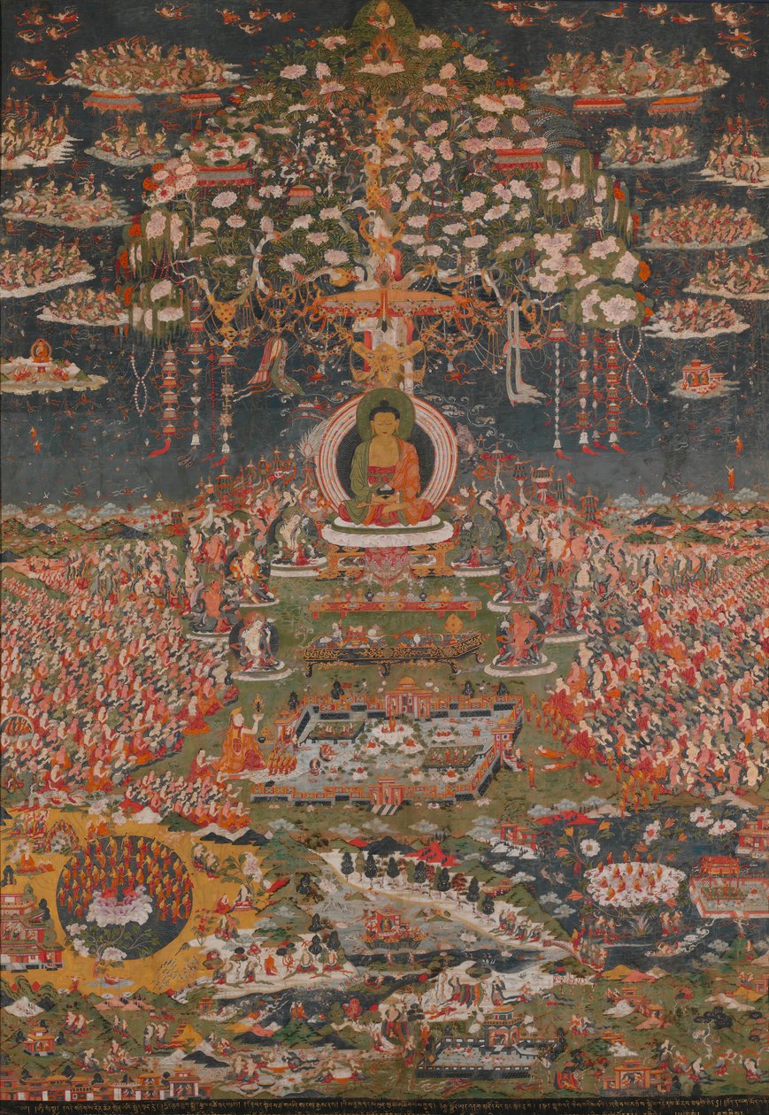 Amitabha, Buddha Západní čisté země Sukhavati, ca. 1700. od Unbekannt