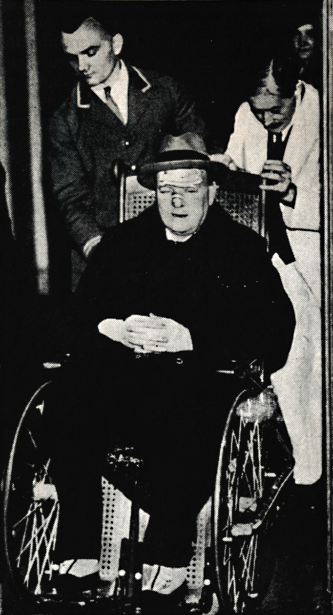 Nehoda pana Churchilla, listopad 1931, 1945. od Unbekannt