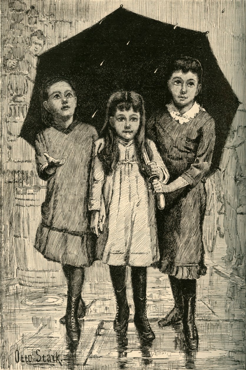 Aprílový den, 1883. od Unbekannt