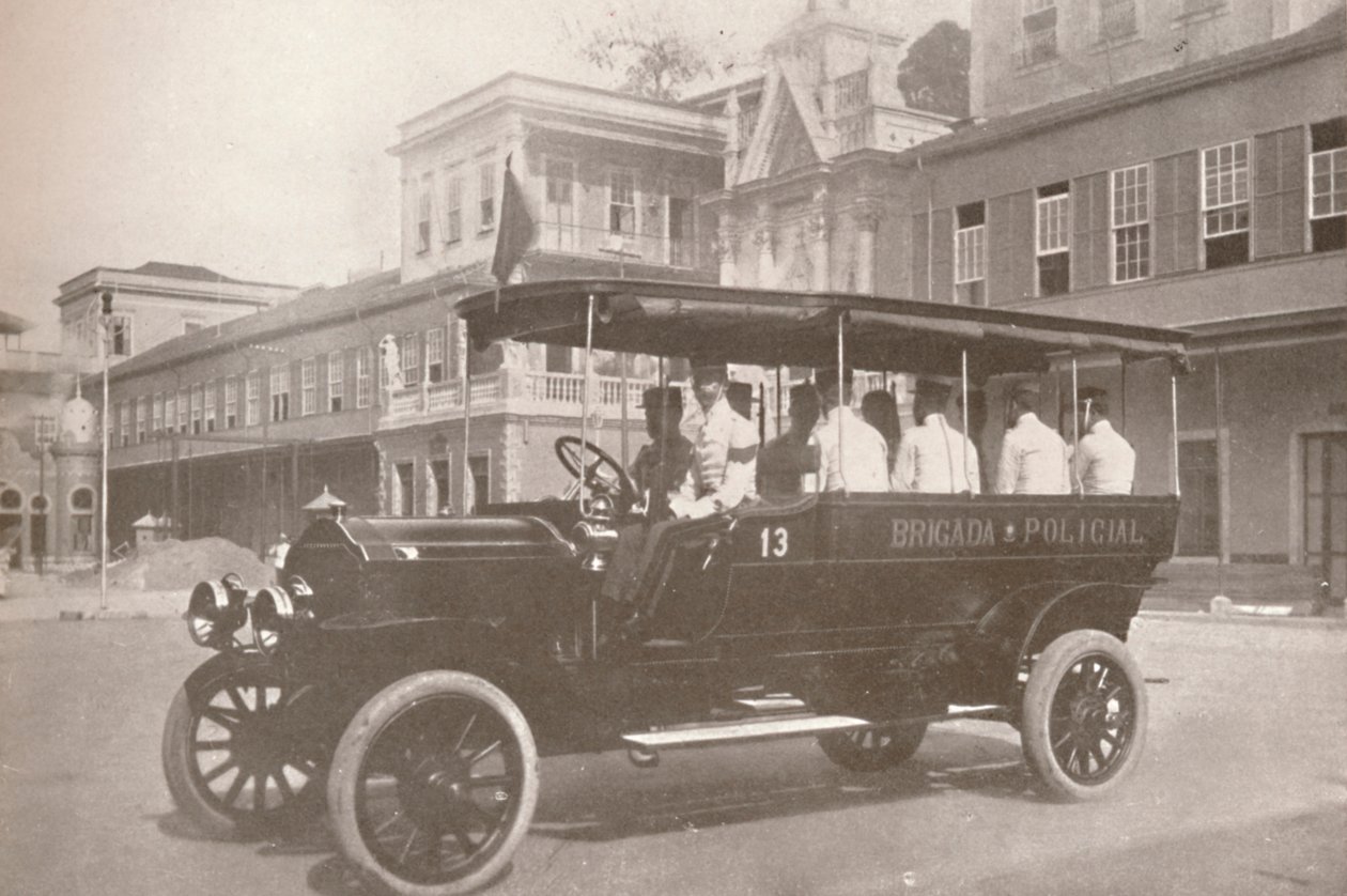 Automobil vojenské policie, 1914 od Unbekannt