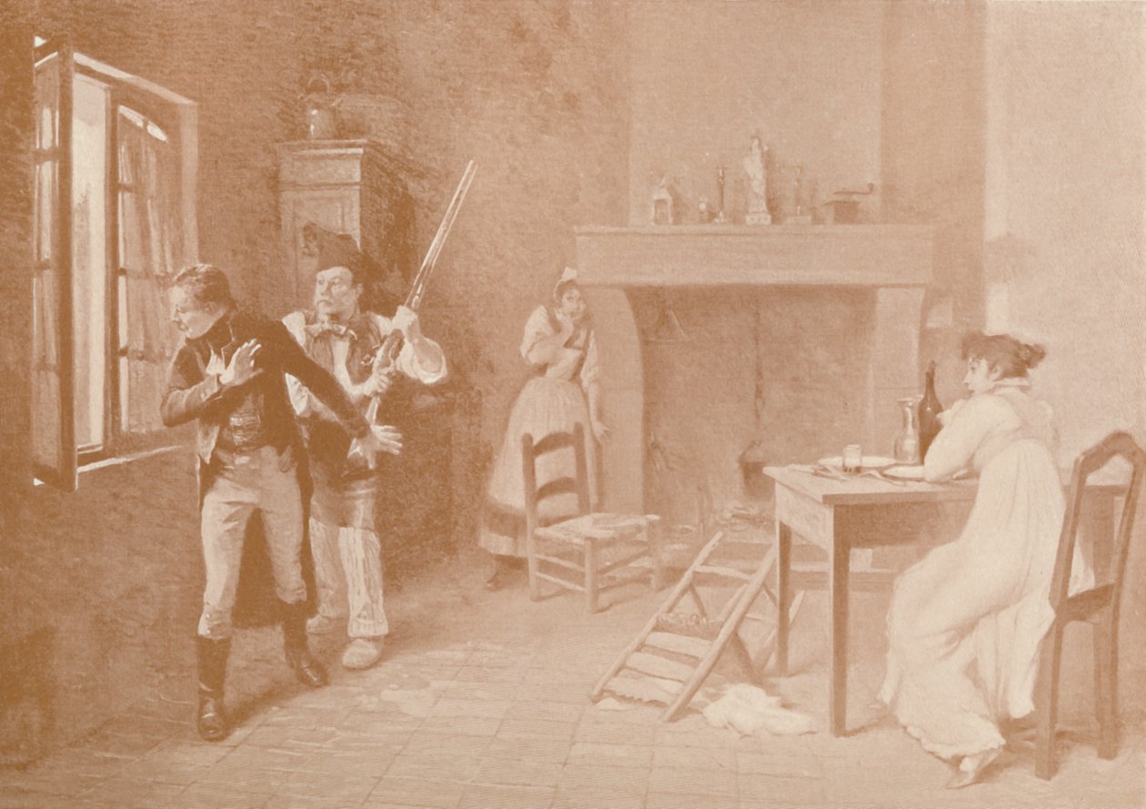 Epizoda bílého teroru, 1815, 1896 od Unbekannt