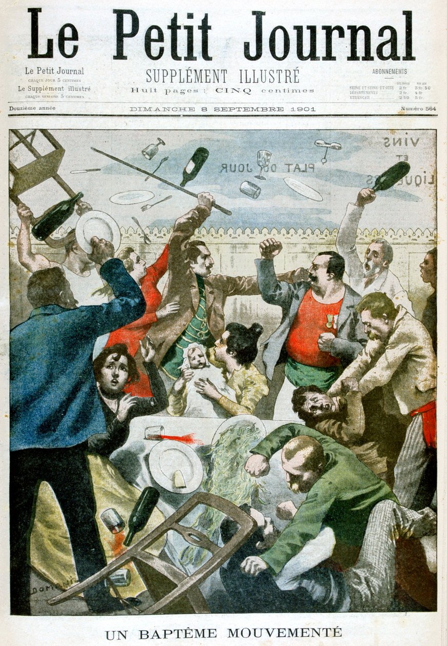 Zážitkový křest, 1901 od Unbekannt