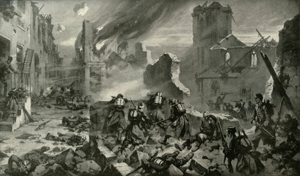 Incident v bitvách u Meuse, 1919. od Unbekannt