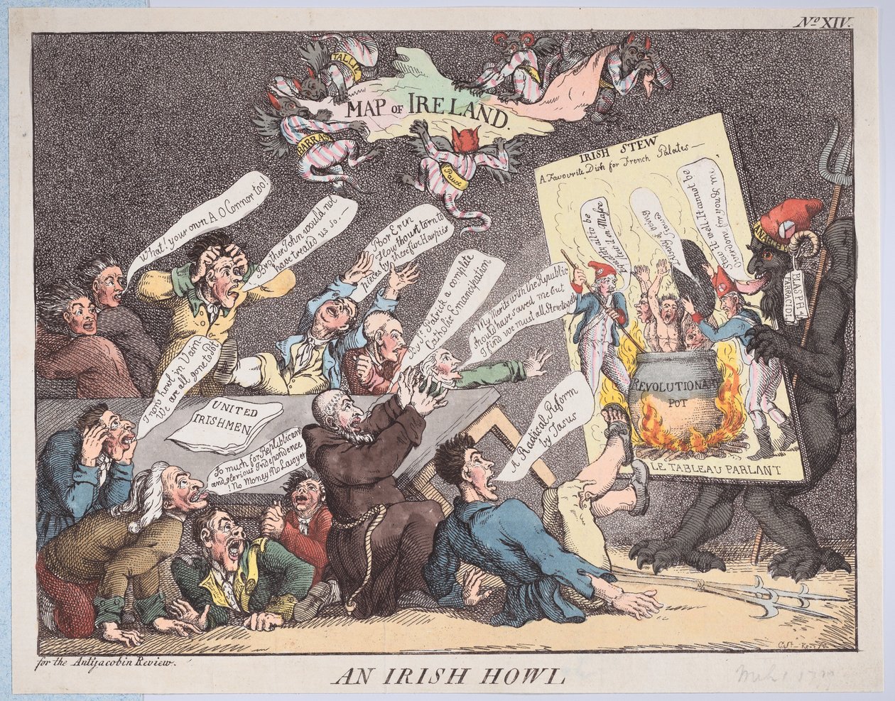 An Irish Howl, 1. března 1799, 1. března 1799. od Unbekannt