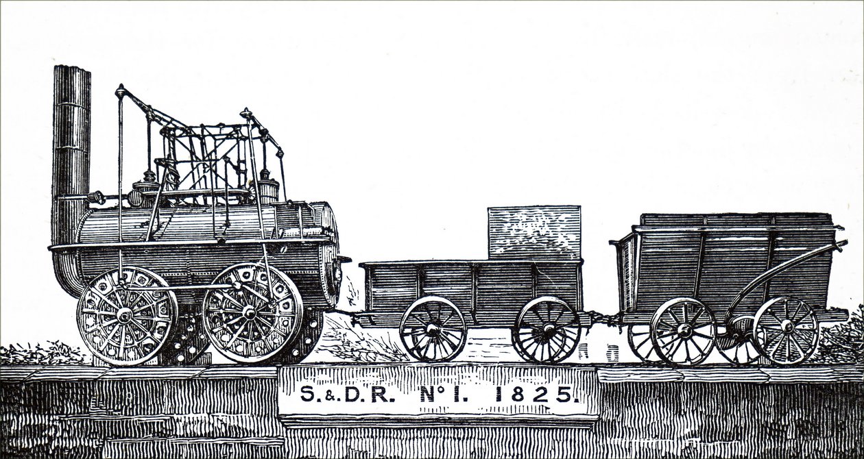 Motorová lokomotiva, kterou jsem postavil George Stephenson od Unbekannt