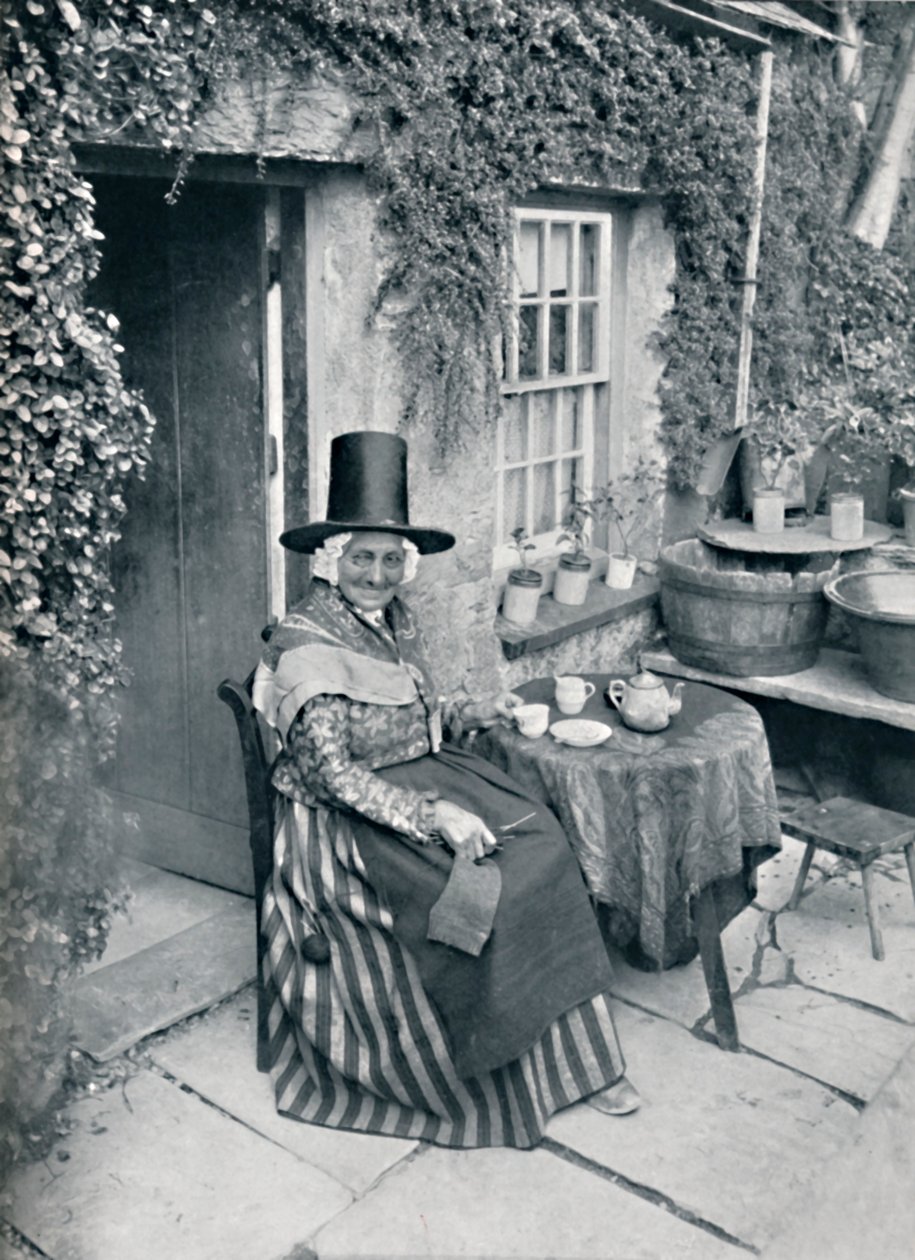 Stará velšská žena, 1912 od Unbekannt