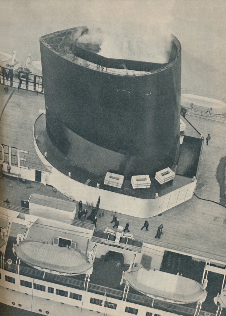 Neobvyklý úhel paluby Normandie, 1936 od Unbekannt