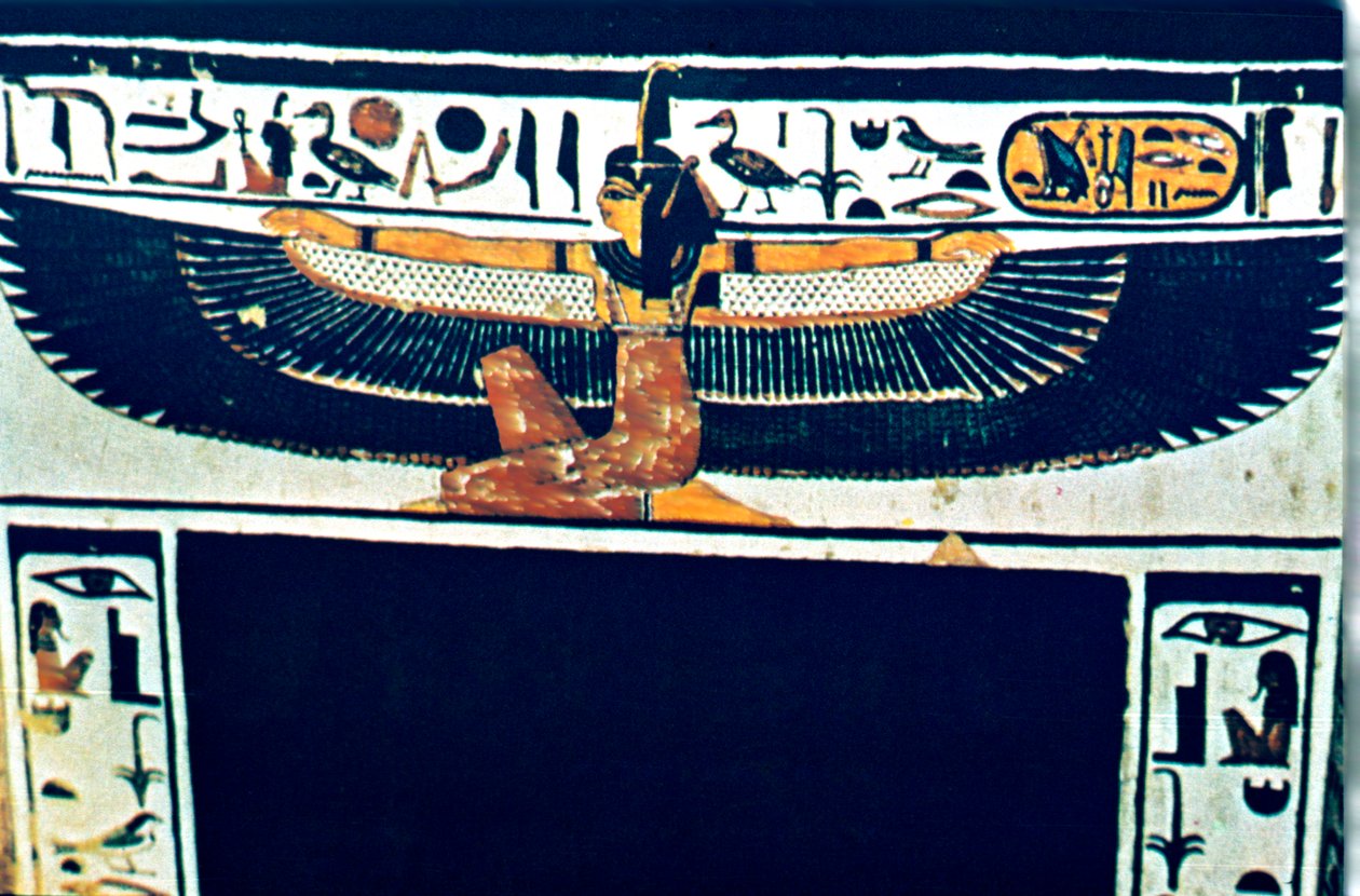 Starověké egyptské hieroglyfy, Théby, Egypt od Unbekannt