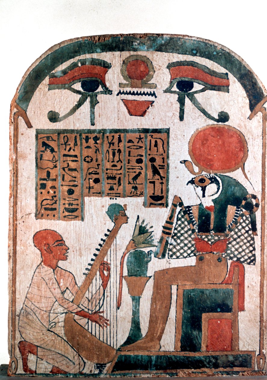 Starověká egyptská stéla, 11.-10. století před naším letopočtem od Unbekannt