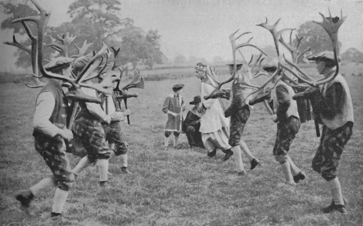 Starověké formy tance stále udržované v Anglii - Horn Dance, c1935 od Unbekannt