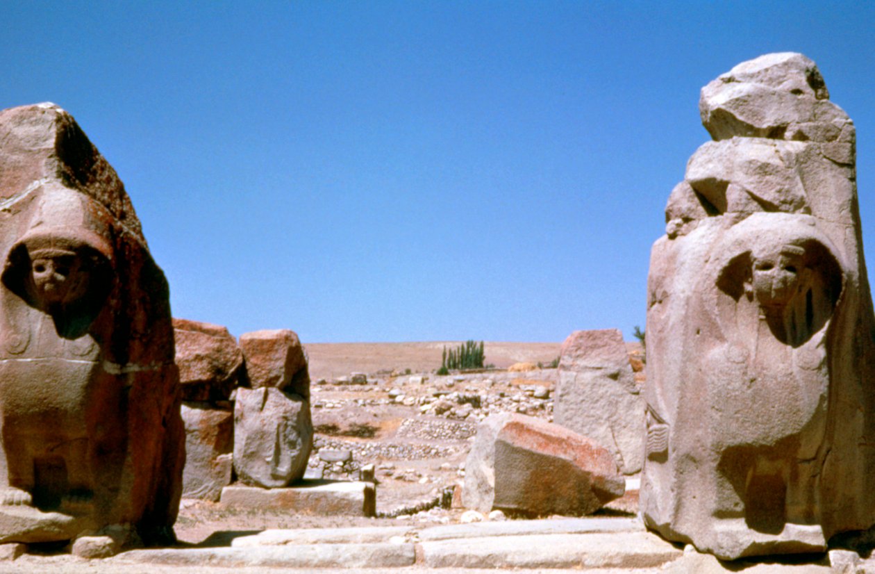 Starověké místo poblíž Alaca Huyuk, Egypt, c1350 př.nl od Unbekannt